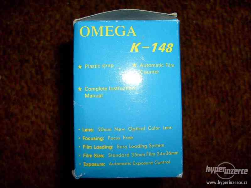 Jednorázový foťák OMEGA K-148 CAMERA. Možno koupit i 2 ks. - foto 3
