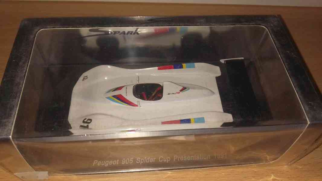 Peugeot 905 #91 Spider Cup Presentation 1991 SparkS1278 1:43 - foto 2