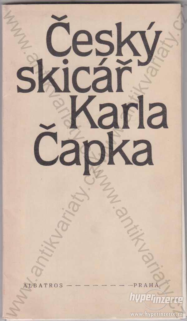 Český skicář Karla Čapka Albatros - foto 1