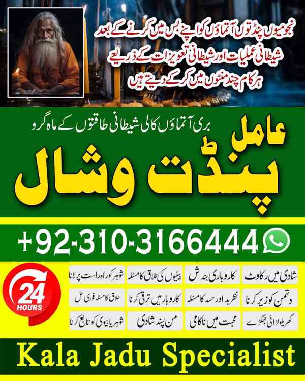 Real Amil Baba – Pandit Vishal 🔮 ✨ Expert in Black Magic, L - foto 3