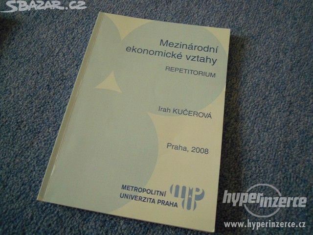 Mezinárodní ekonomické vztahy - Irah Kučerová, r. 2008 - foto 1