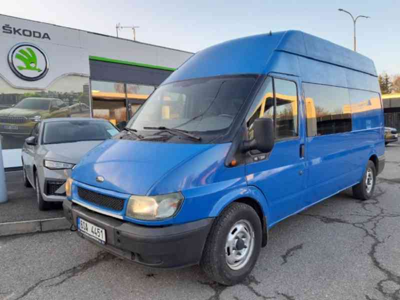 FORD TRANSIT L3H3, 6/9 MÍST, KLIMA, TOP STAV