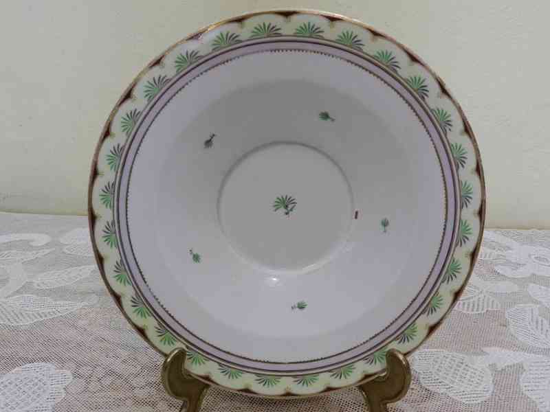Velmi starý porcelánový Talíř Vídeň  - foto 2