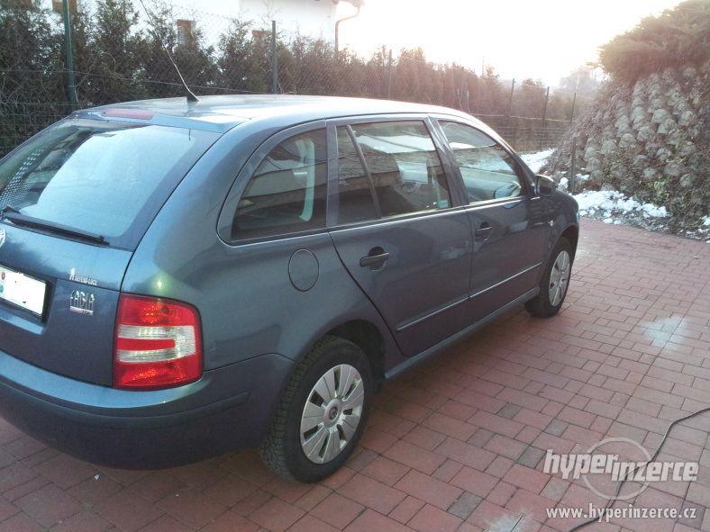 ŠKODA FABIA COMBI 1.4TDI,55KW,2004,1.MAJ,ČR,SER.KNÍŽKA,KLIMA - foto 5