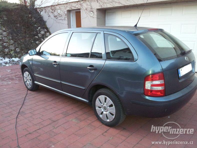 ŠKODA FABIA COMBI 1.4TDI,55KW,2004,1.MAJ,ČR,SER.KNÍŽKA,KLIMA - foto 6