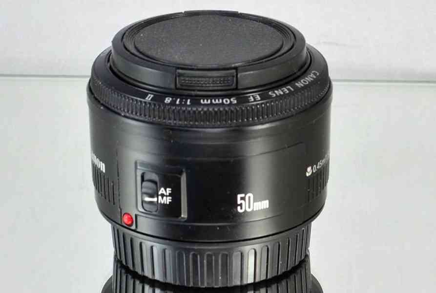 Canon EF 50mm f/1.8 II full-frame Pevný 2.generace - foto 7