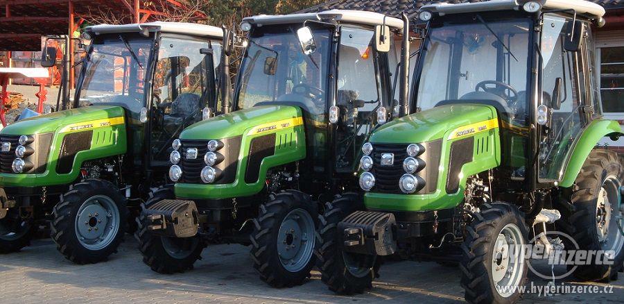 Kabinový traktor ZOOMLION 50 Hp na SPZ, 4x4, AKČNÍ CENA - foto 1