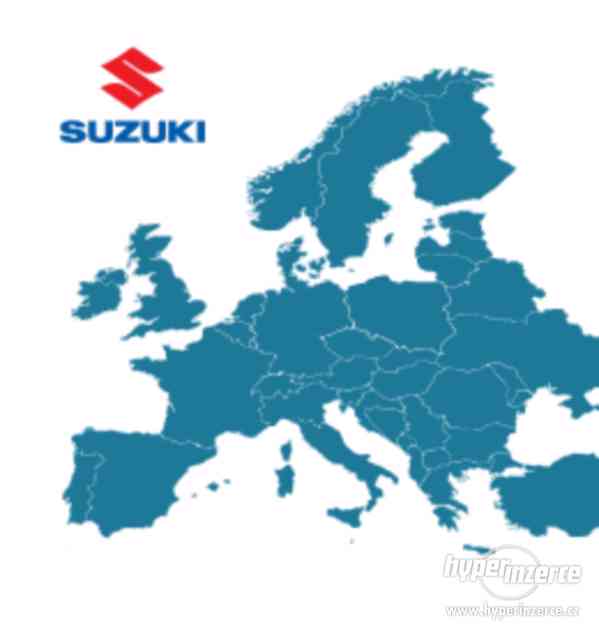 Mapy SD karta Suzuki SLDA Europe 2022 v4 - foto 2