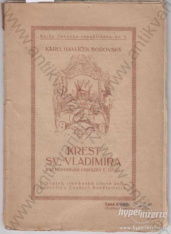 Křest sv. Vladimíra Karel Havlíček Borovský 1919 - foto 1