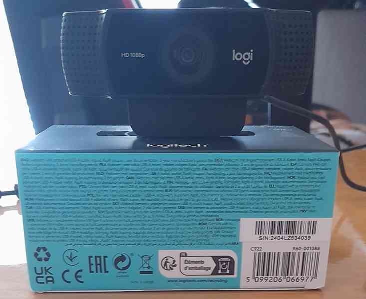 Logitech Pro Stream Webcam C922 PRO - foto 2