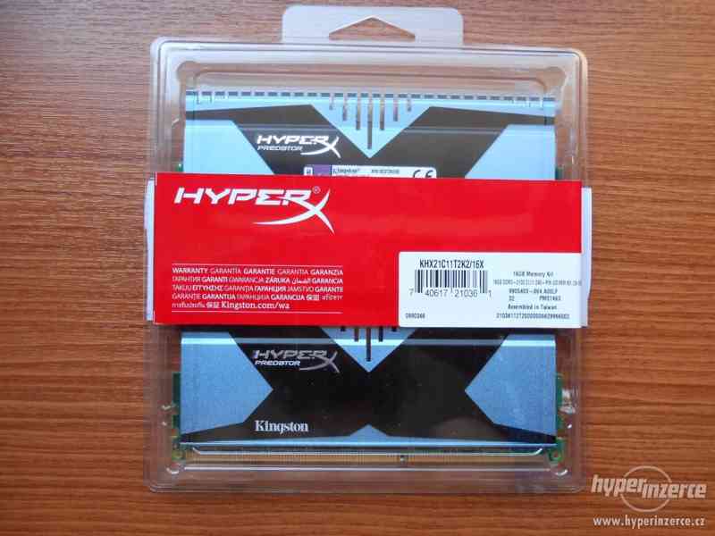 Kingston HyperX Predator 16GB (2x8GB) DDR3 1866 nova - foto 4