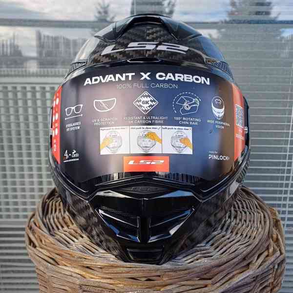 Silniční překlápěcí přilba LS2 ADVANT X CARBON - foto 3