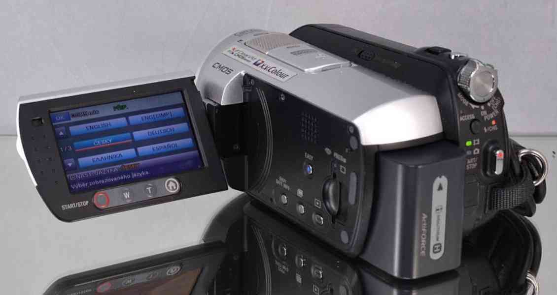 videokamera: SONY HDR-SR5E *40GB pevný disk* - foto 3