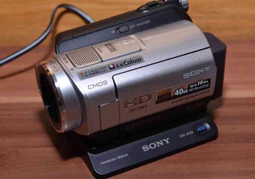 videokamera: SONY HDR-SR5E *40GB pevný disk* - foto 4