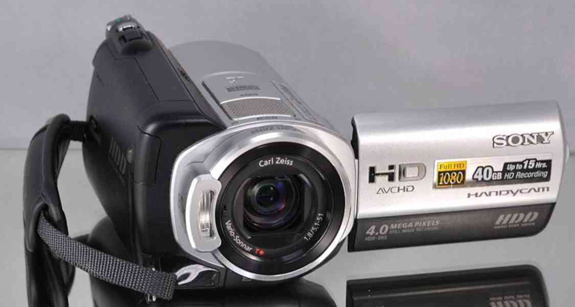 videokamera: SONY HDR-SR5E *40GB pevný disk* - foto 6