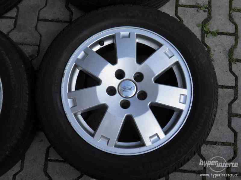 5x108 Originál Alu kola Ford 16" pneu 205/55R16 - foto 4