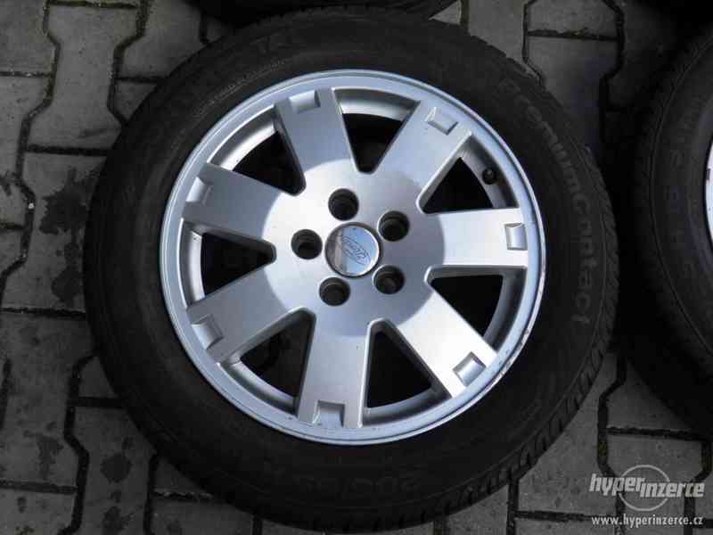 5x108 Originál Alu kola Ford 16" pneu 205/55R16 - foto 5