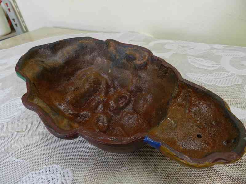 Zajímavá stará litinová Maska - foto 6