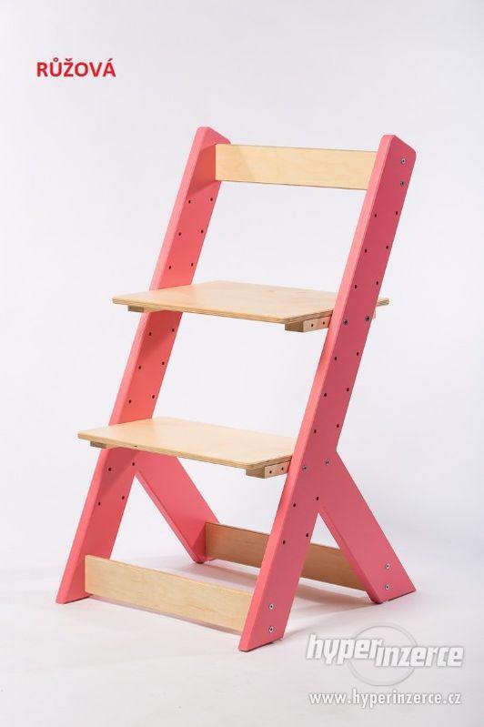 Rostoucí židle OMEGA I - různá barevná kombinace - foto 2
