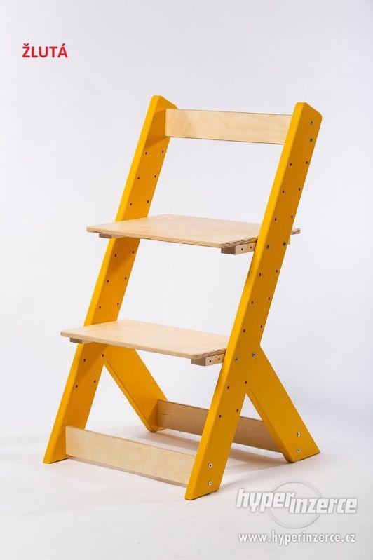 Rostoucí židle OMEGA I - různá barevná kombinace - foto 4