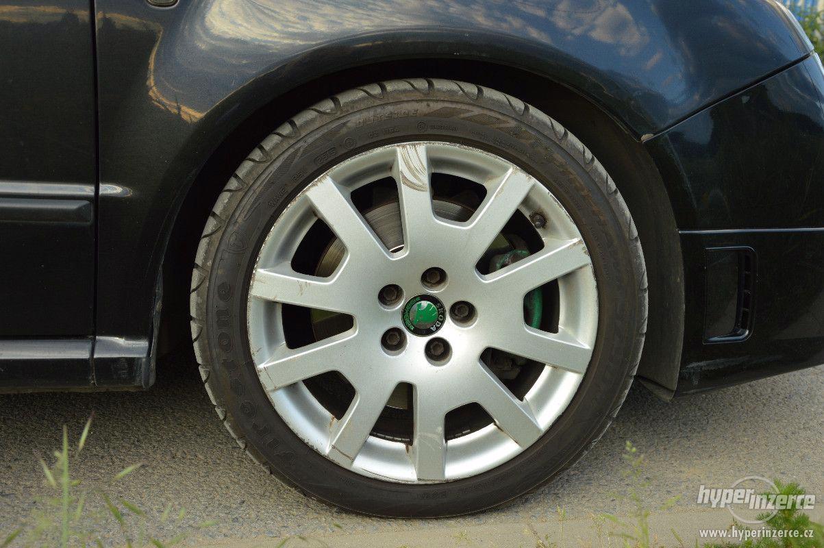 4ks originální kola Škoda Fabia RS 5x100 s pneu bazar Hyperinzerce.cz