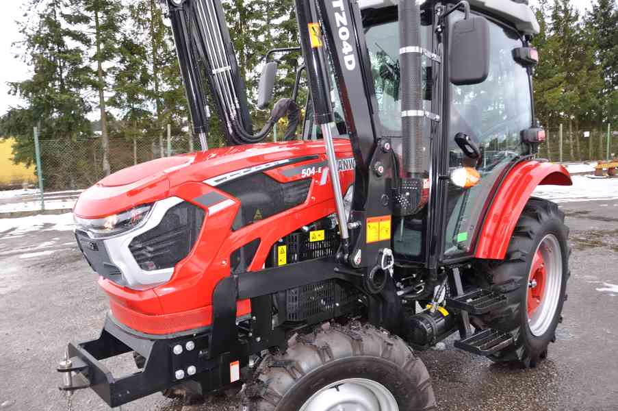 Traktor HANWO HWE 504C.  Traktor 50 koni 37kW. - foto 4