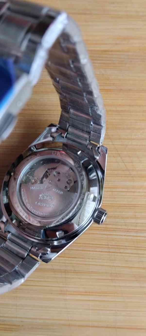 hodinky ORIENT AUTOMATIK BLUE 3STARS JAPAN - foto 5