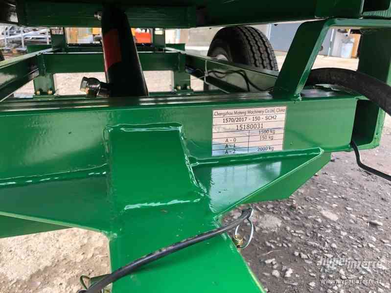 Traktorový návěs,vozík RM 14 - 2 ton s SPZ! - foto 4