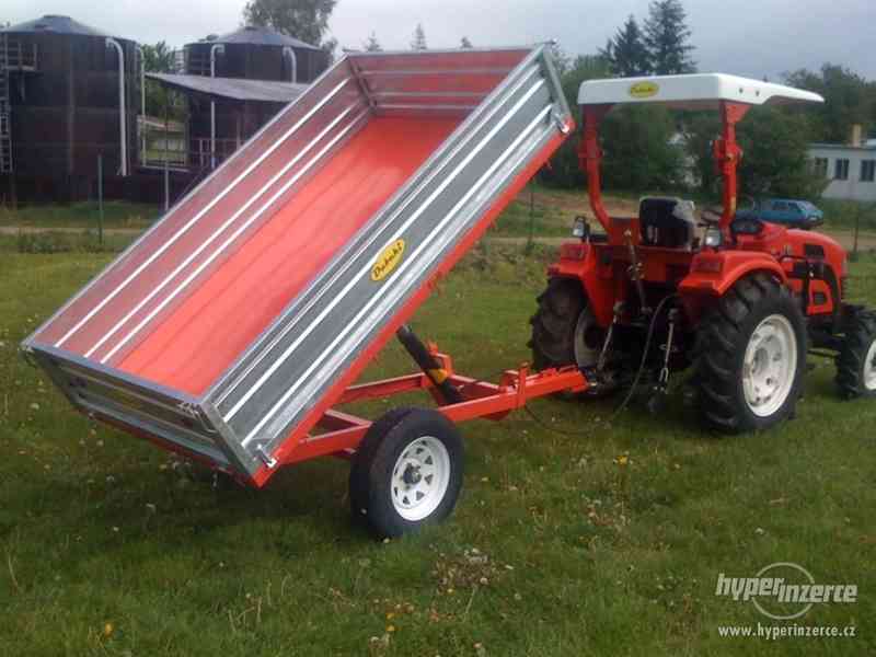 Traktorový návěs,vozík RM 14 - 2 ton s SPZ! - foto 7