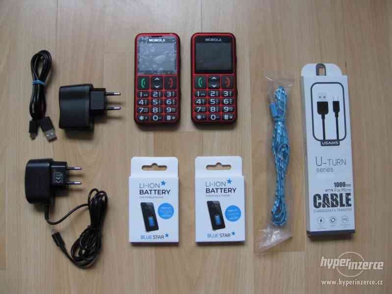 MOBIOLA MB700 - plně funkční telefony na dvě SIM karty s SOS - foto 1