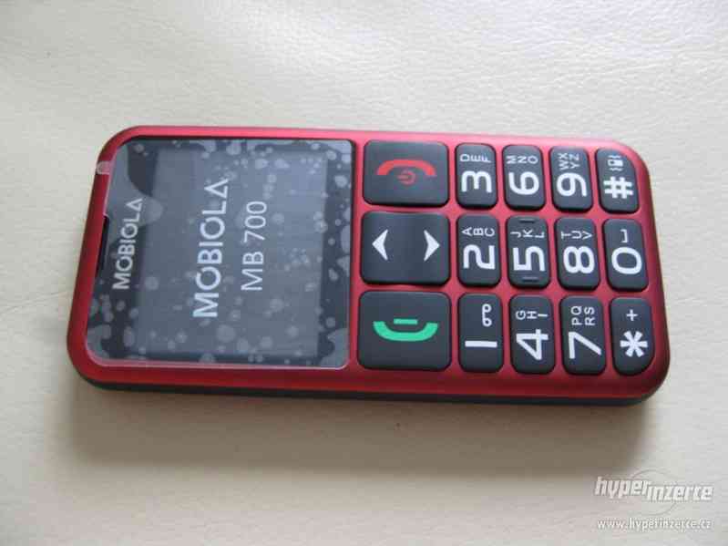 MOBIOLA MB700 - plně funkční telefony na dvě SIM karty s SOS - foto 2