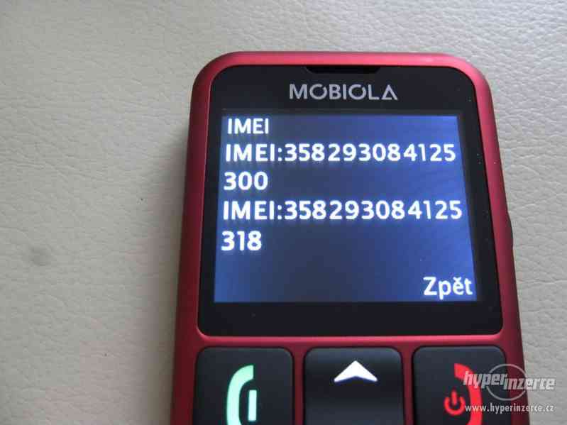 MOBIOLA MB700 - plně funkční telefony na dvě SIM karty s SOS - foto 6