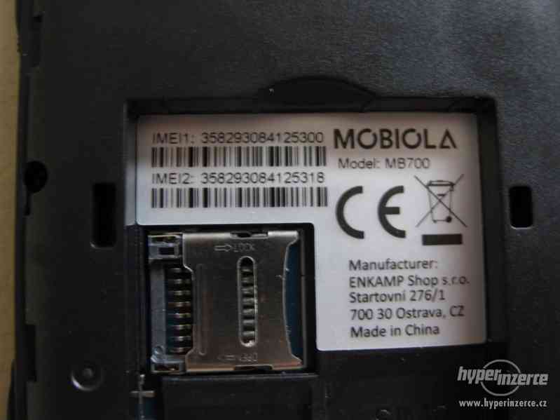 MOBIOLA MB700 - plně funkční telefony na dvě SIM karty s SOS - foto 13