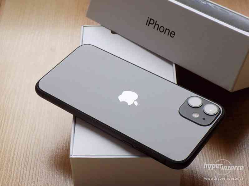 APPLE iPhone 11 64GB Black - ZÁRUKA - TOP STAV - foto 7