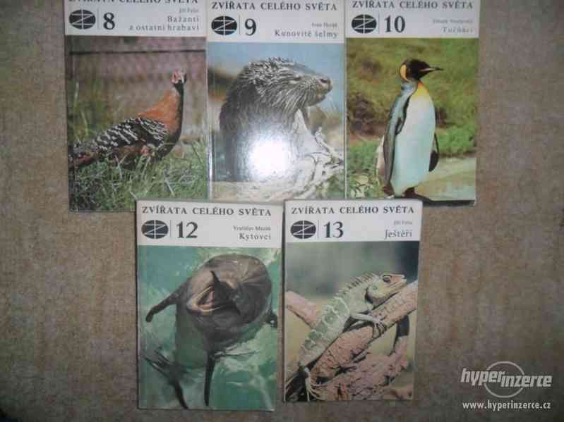 Prodám starší knížky Zvířata celého světa 11 ks a jiné - foto 2