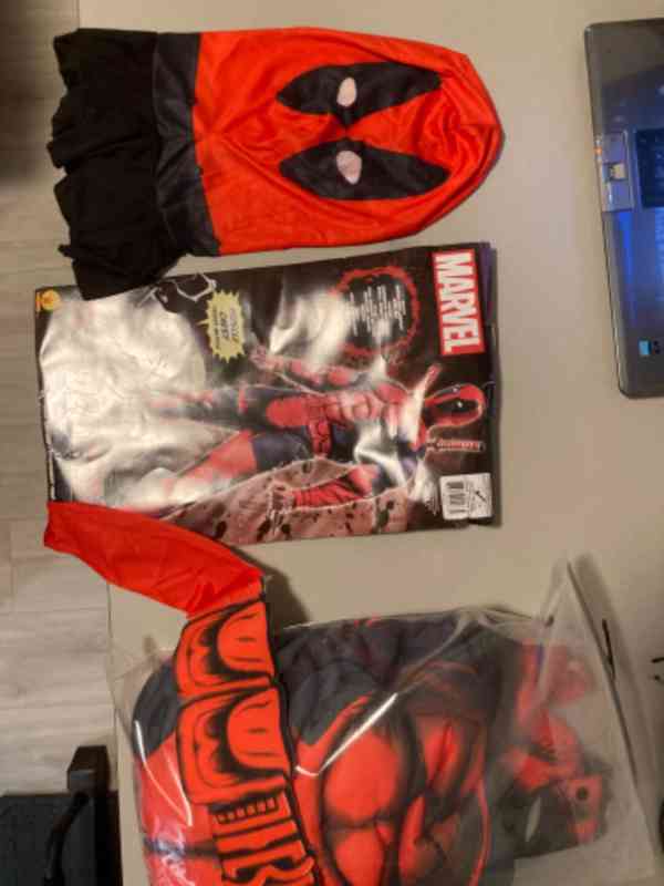 MARVEL kostým Deadpool - 170 - 185 cm - foto 3