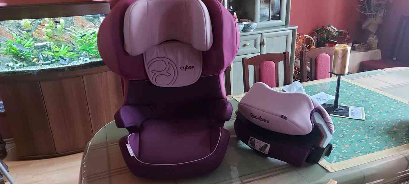 Autosedčka Cybex fialová - 9-18kg  - foto 5