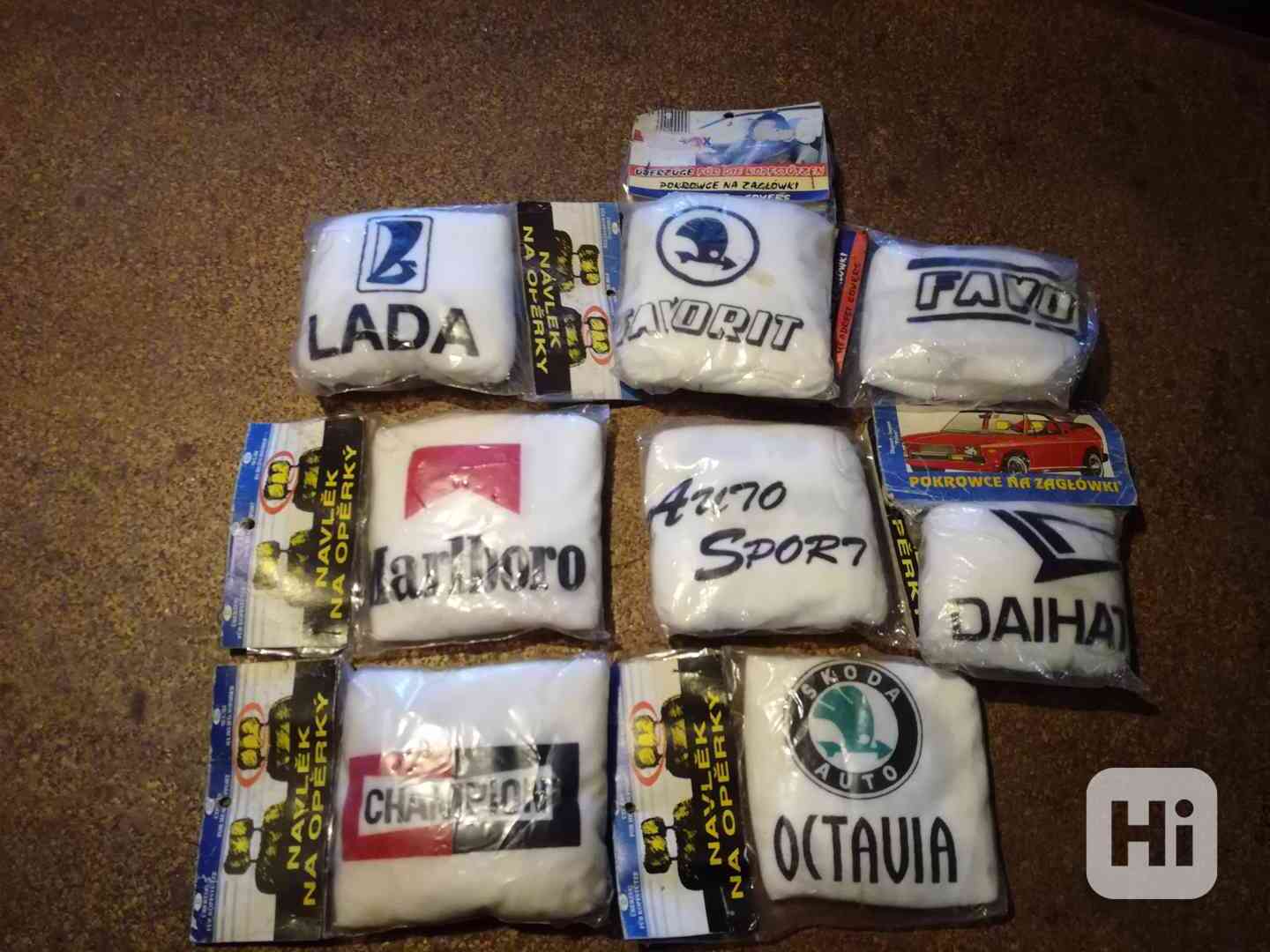 Potahy opěrek - Retro  - foto 1