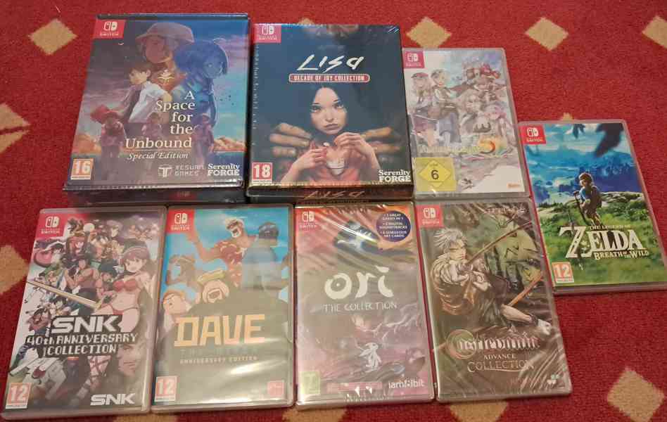 Nintendo Switch hry Zelda, Castlevania, SNK, Tomba 2 LRG - foto 2