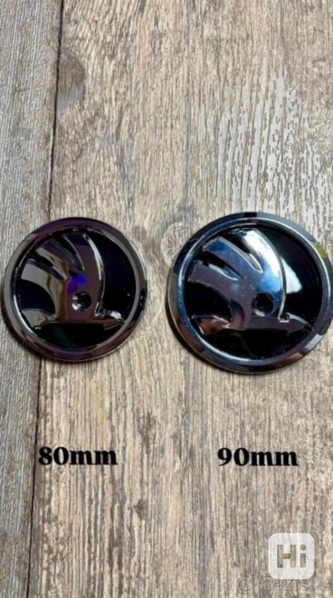 Chromové logo/znak ŠKODA - foto 1