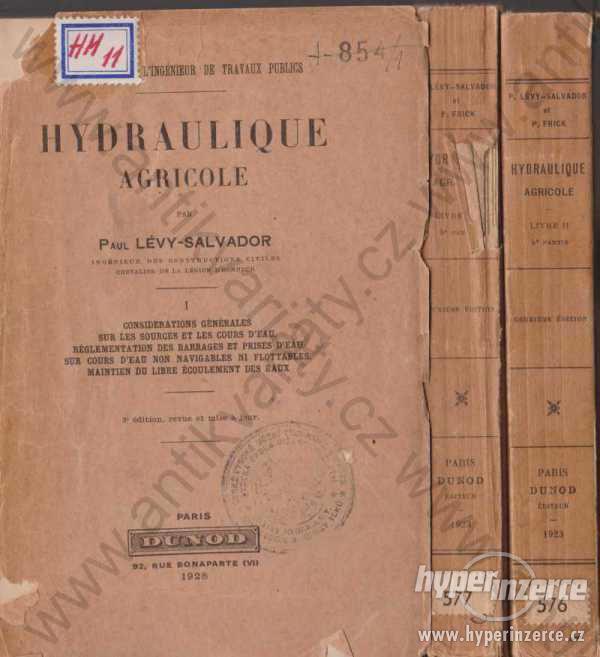 [hydrologie] Hydraulique Agricole Livre I. - III. - foto 1