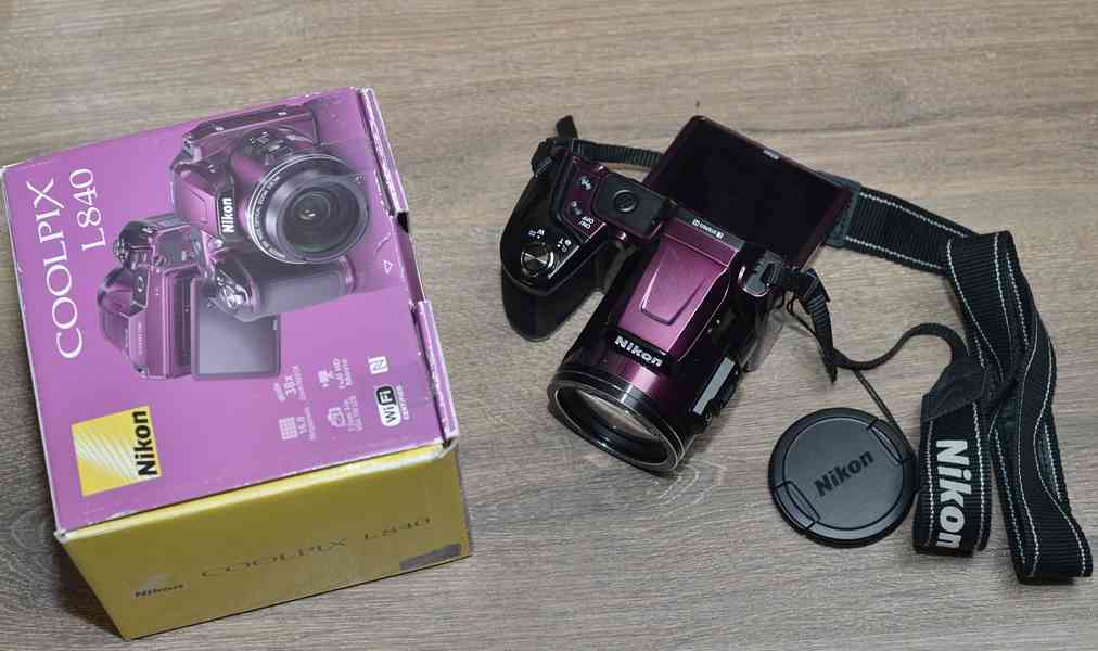 Nikon CoolPix L840 *38x Op.ZOOM*Full HD Video*WIFI - foto 3