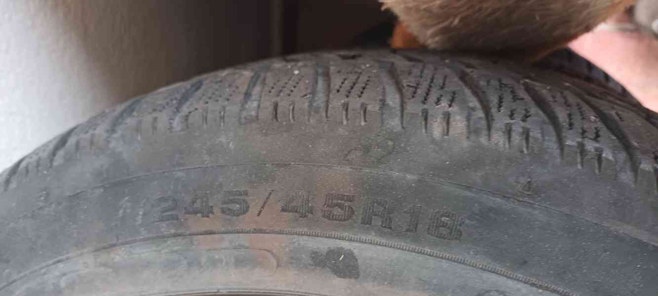 predam zimne pneumatiky dunlop 245/45/18 - foto 3