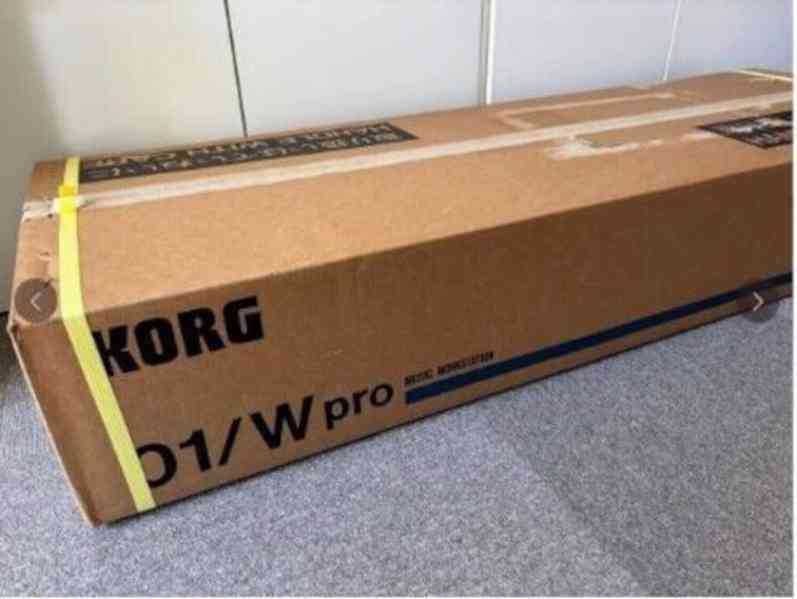 Prodám Korg 01 W Pro 76 kláves Keyboard Synthesizer Black ke - foto 1