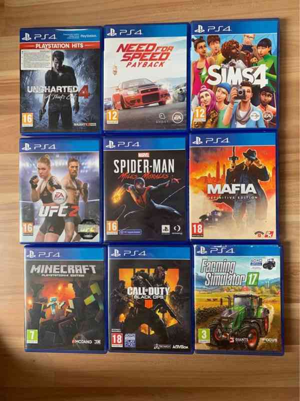 Různé hry pro konzoli Playstation4 - PS4 hry velký výběr her - foto 6