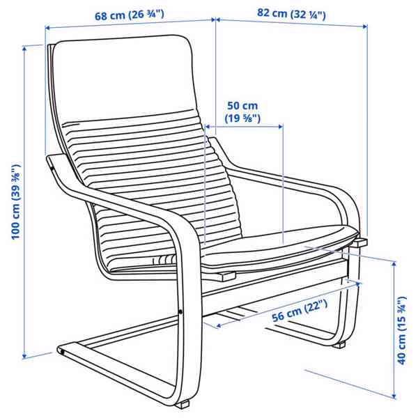 IKEA POÄNG Křeslo - foto 3