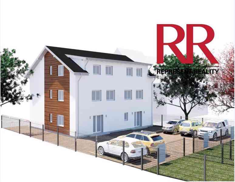 Prodej bytu 3+kk 53,36 m2 v Líšťanech, novostavba včetně parkovacího stání a zahrádky, developerský  - foto 3