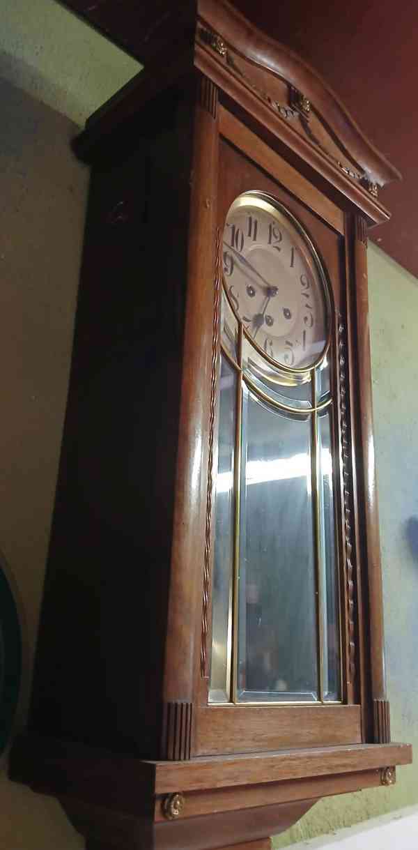 Starožitné čtvrťové hodiny JUNGHANS - foto 2