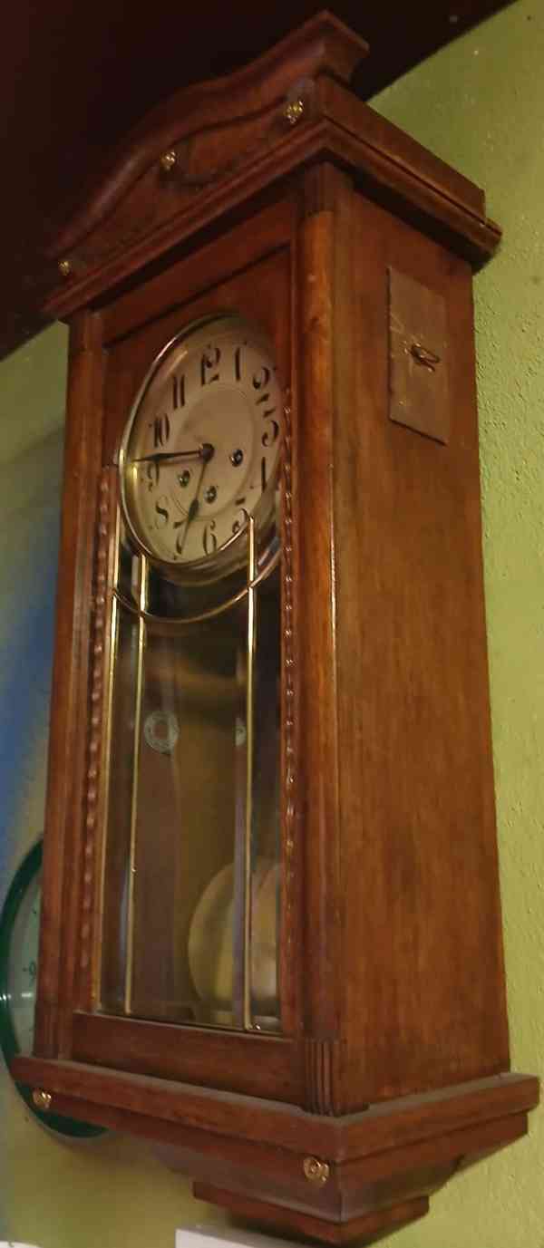Starožitné čtvrťové hodiny JUNGHANS - foto 3