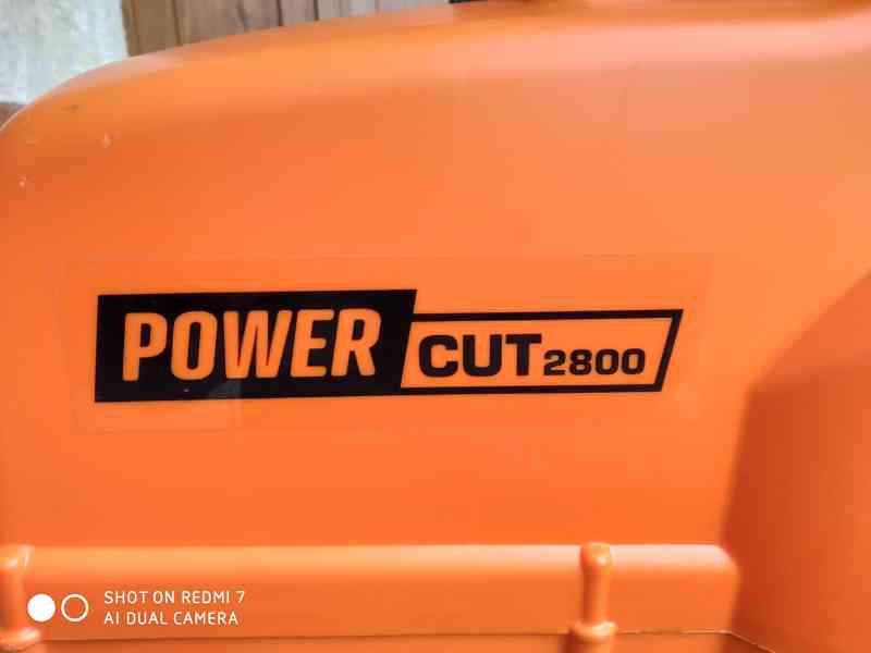 Prodám elektrický Zahradní drtič Powercut 2800 -2800 W.  - foto 6